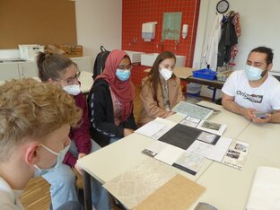 Präsentation in der Gruppe Praesentation_Iqra