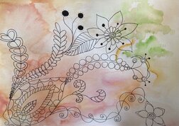 210709_PK9_Fantasieblumen_Aquarell